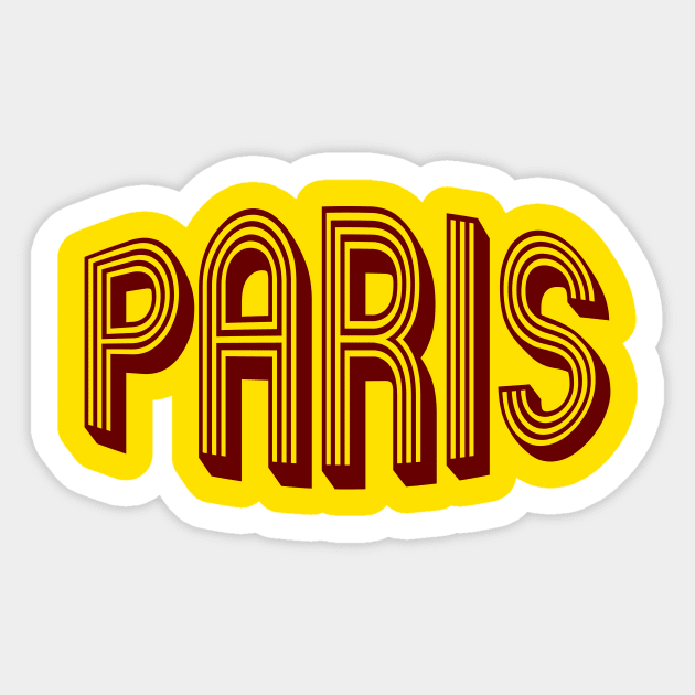 Paris Sticker by MrKovach